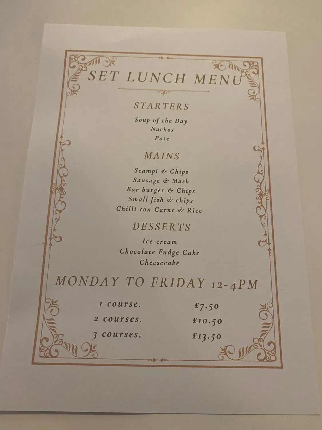 Menu 3