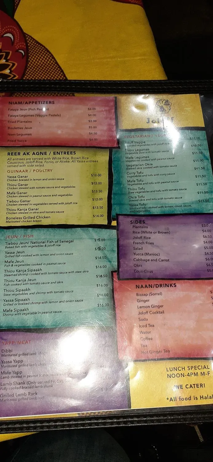 Menu 4