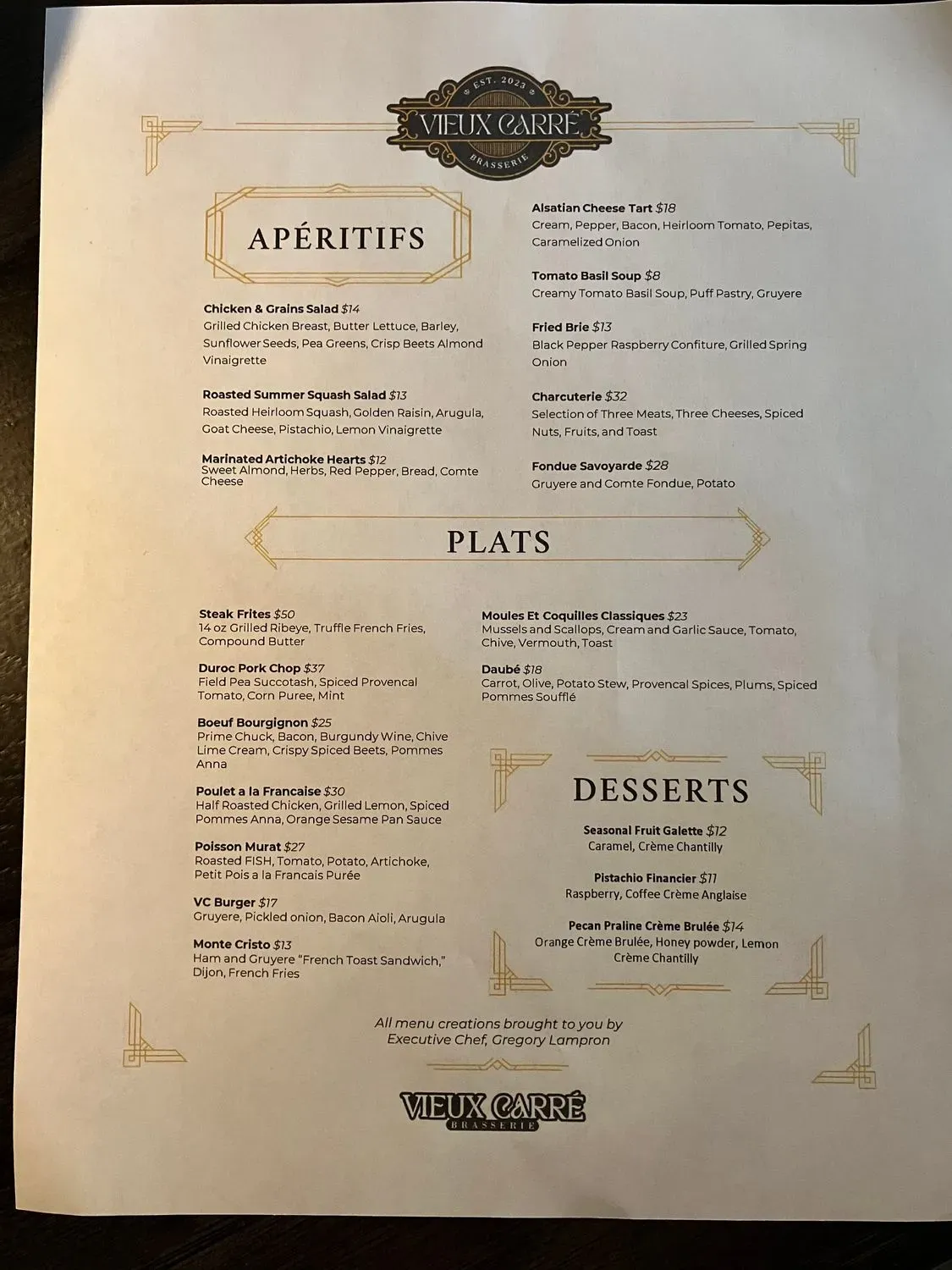 Menu 4