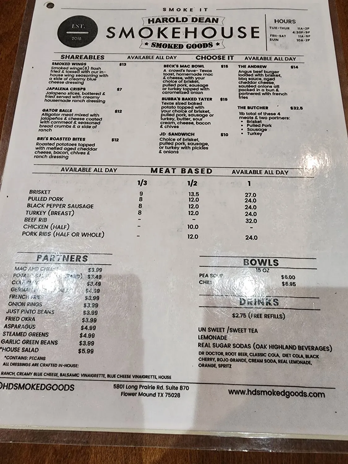 Menu 3