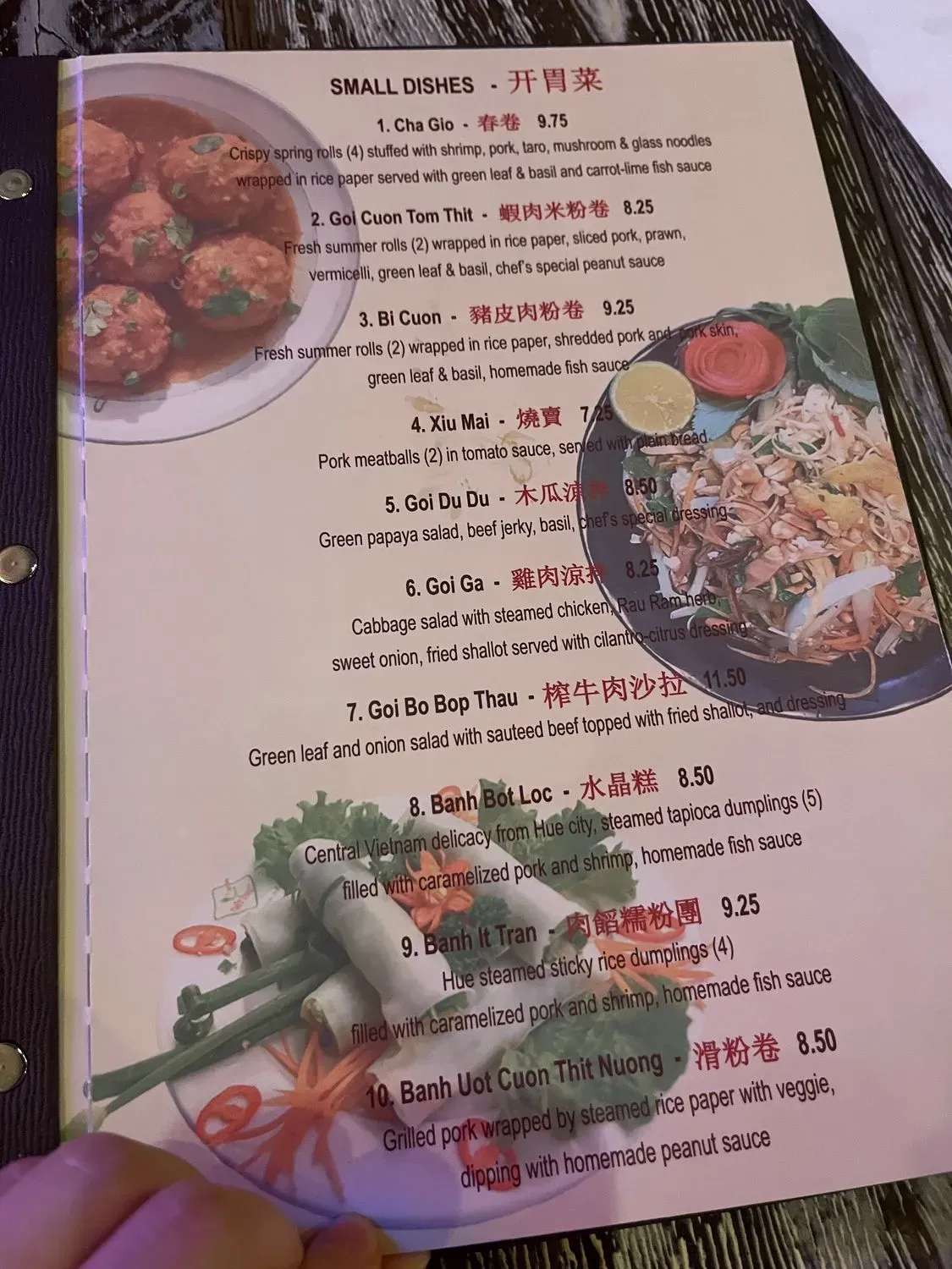 Menu 6