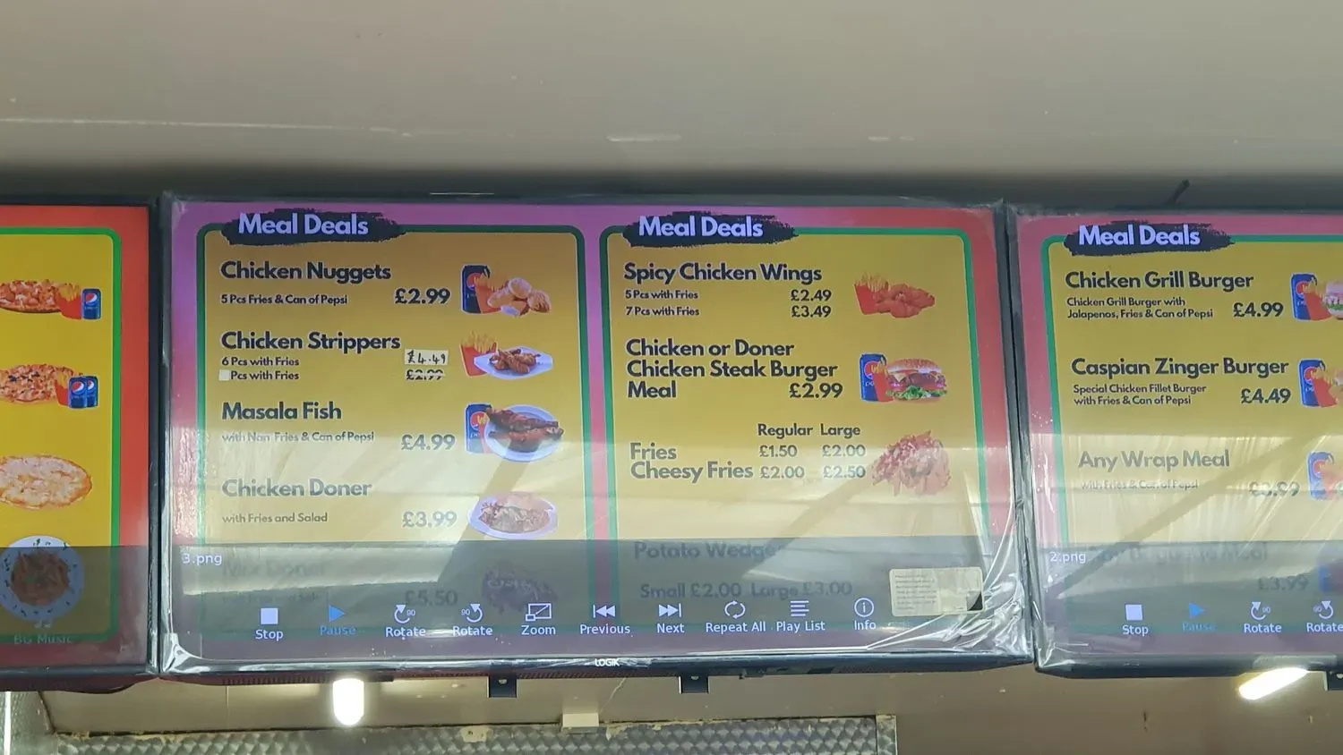 Menu 3