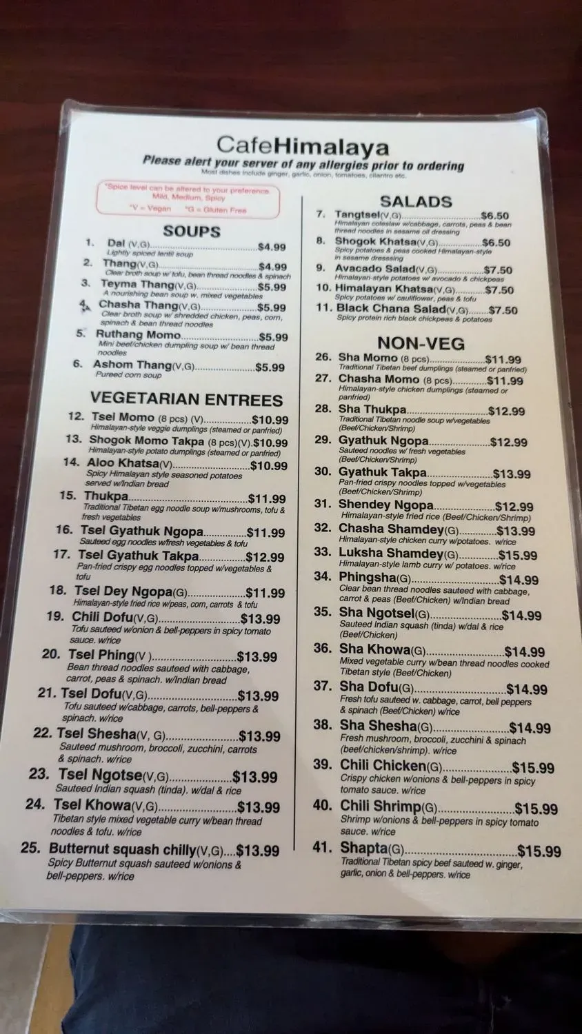 Menu 3