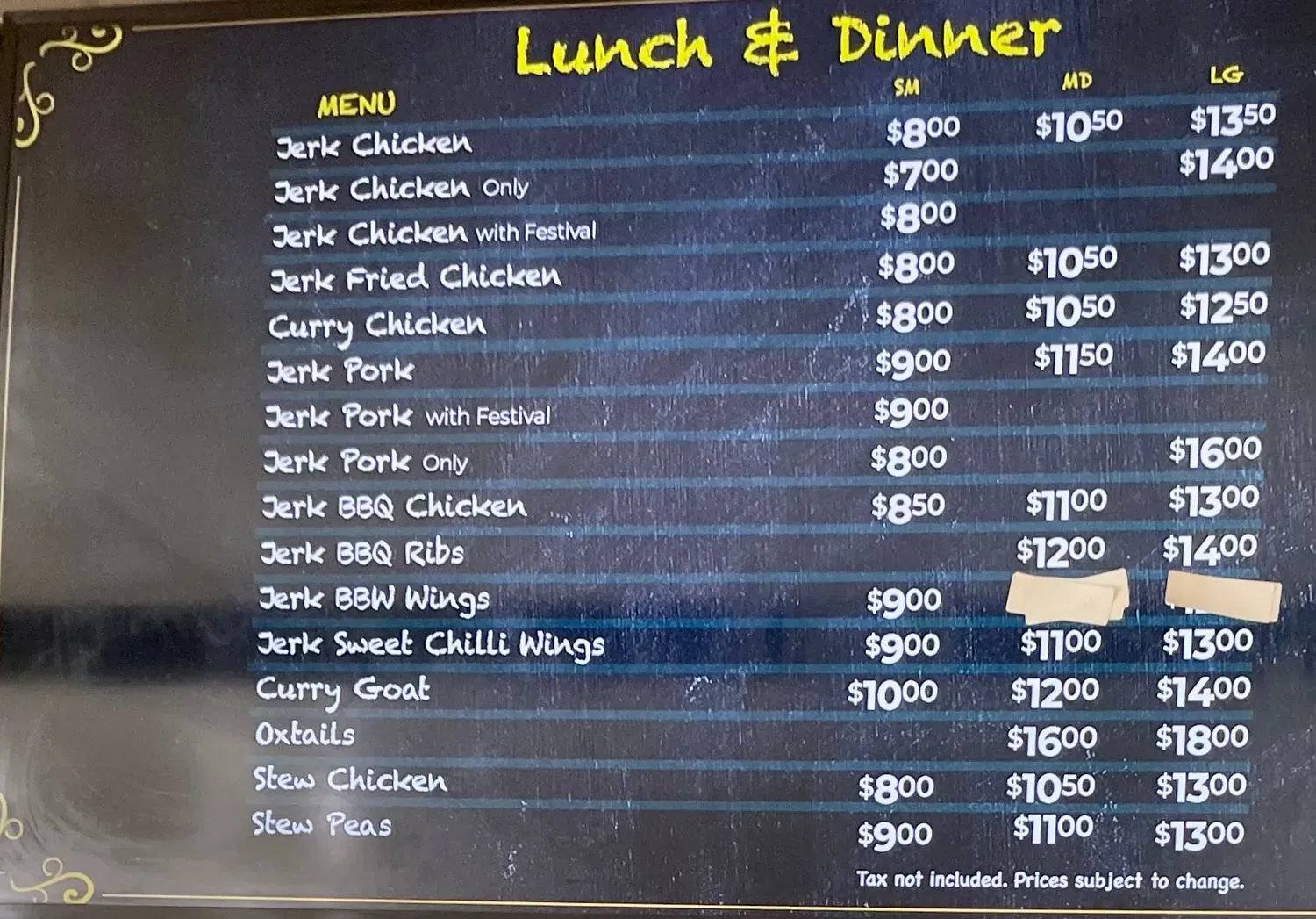 Menu 3