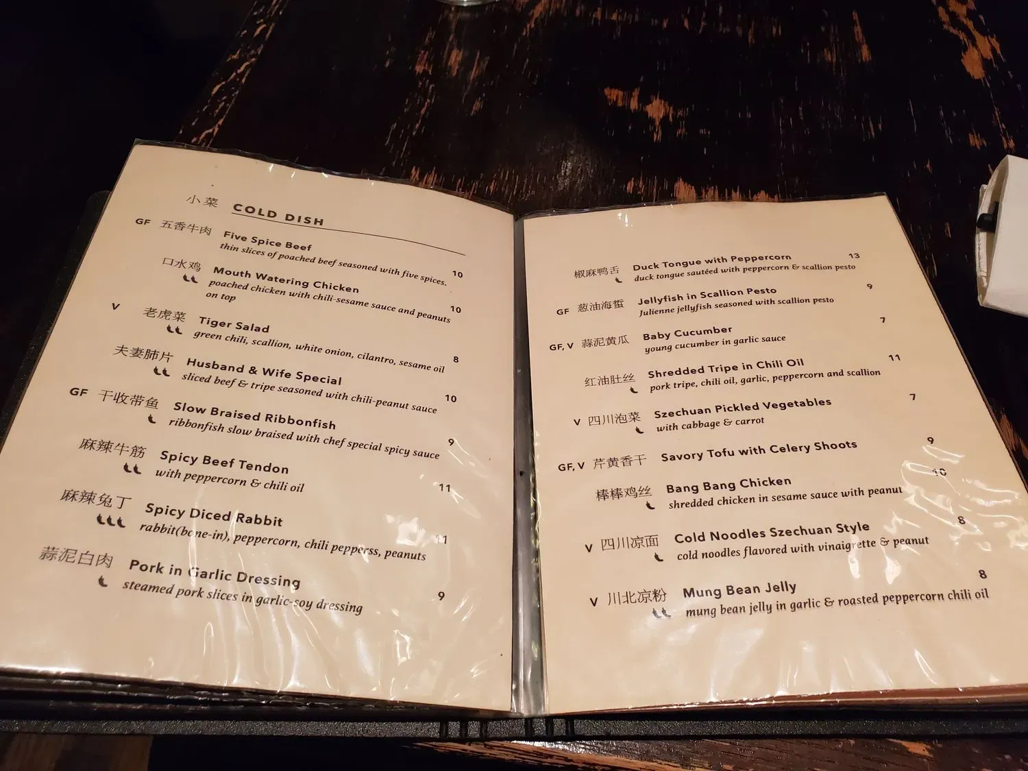 Menu 6