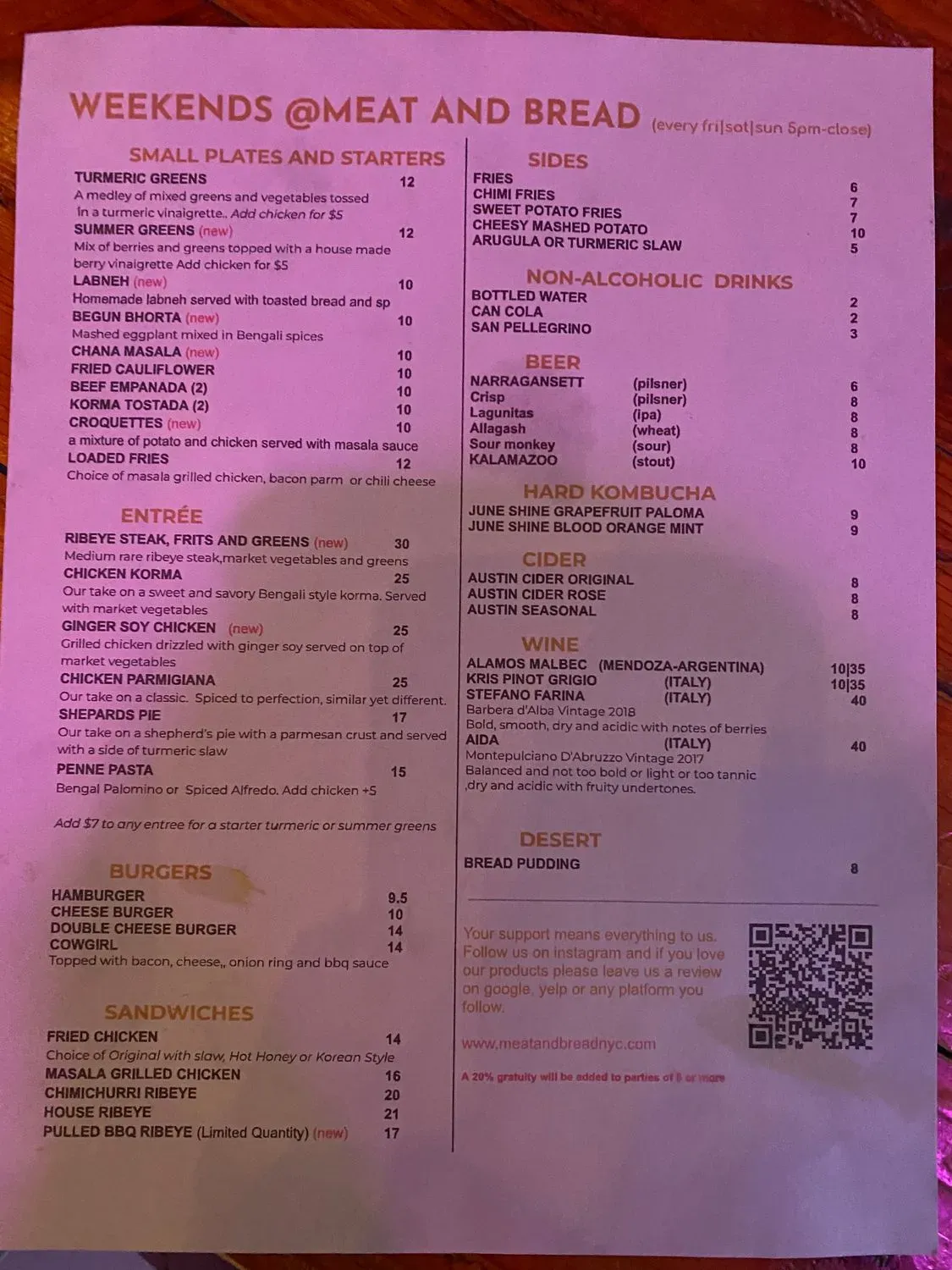 Menu 3