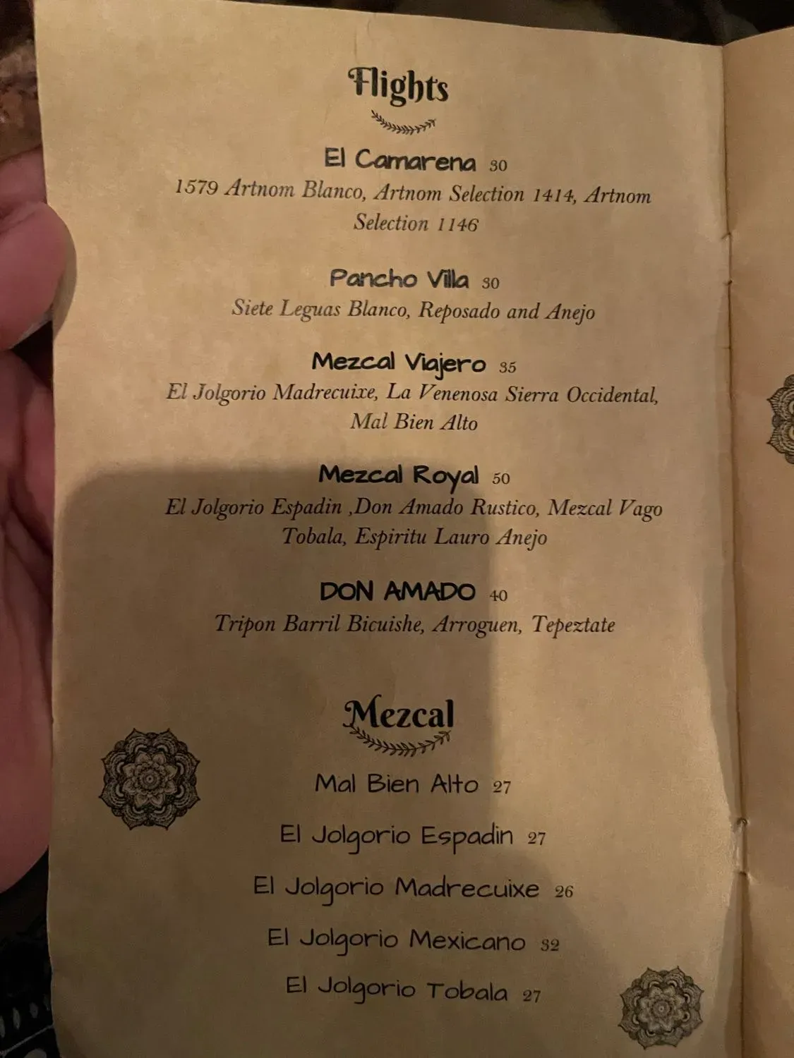 Menu 3