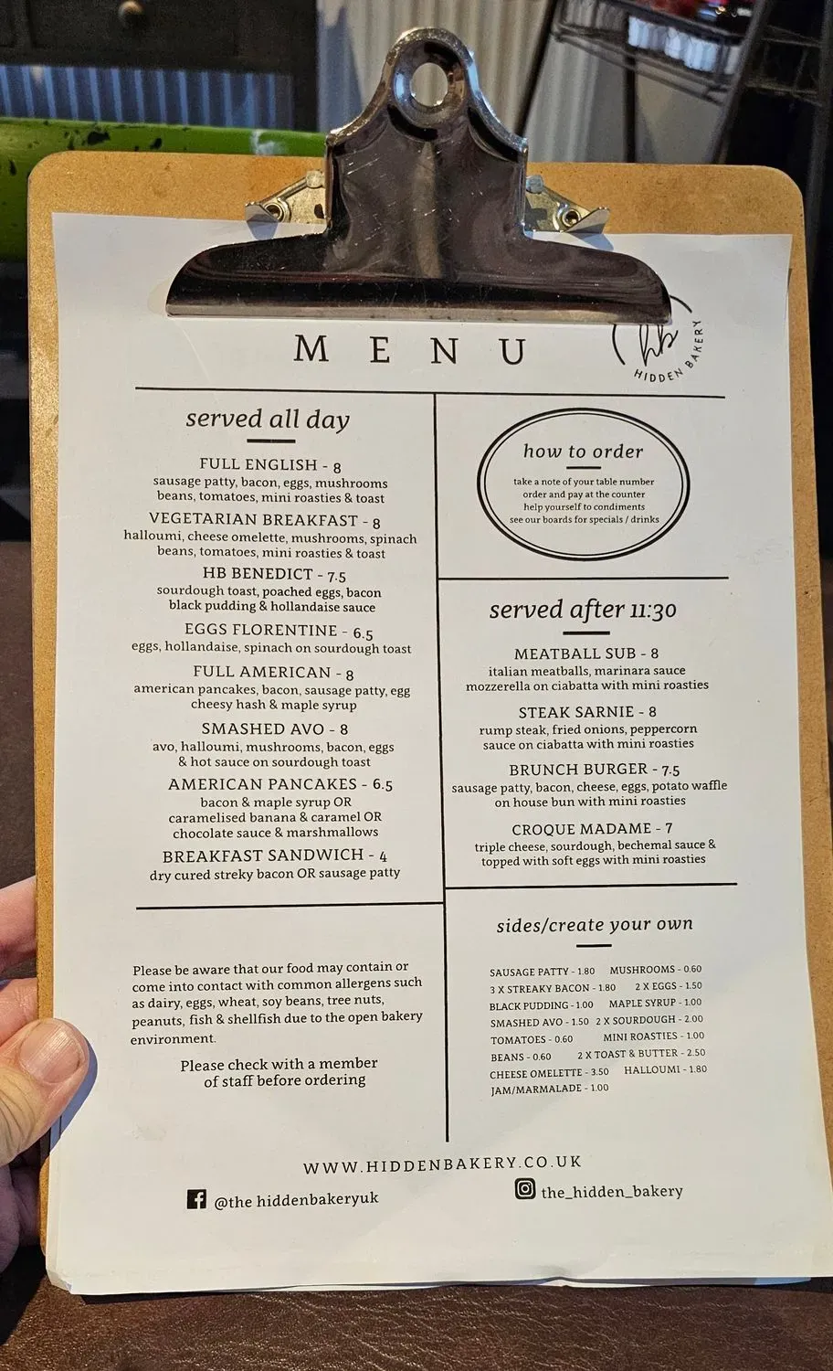 Menu 3