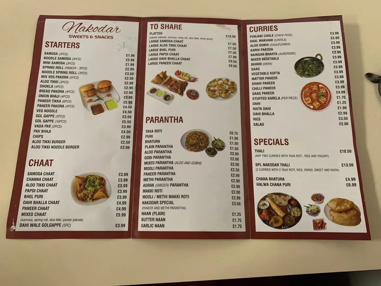 Menu 3