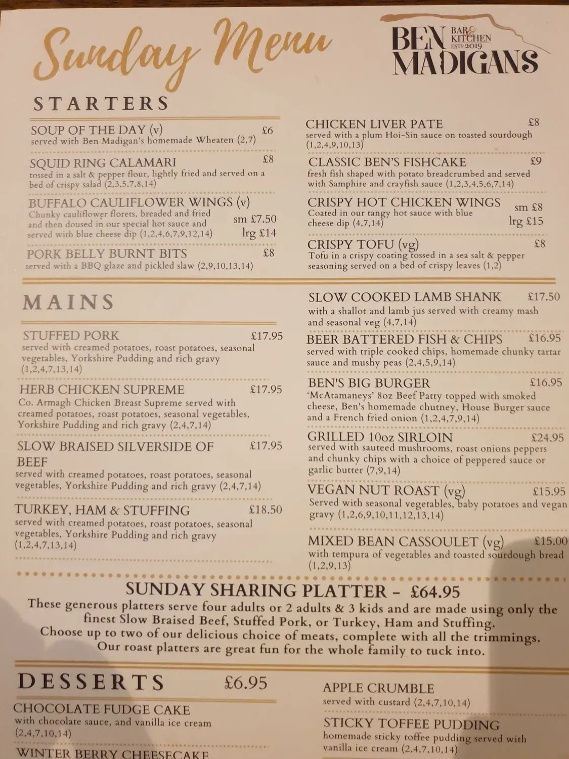 Menu 3