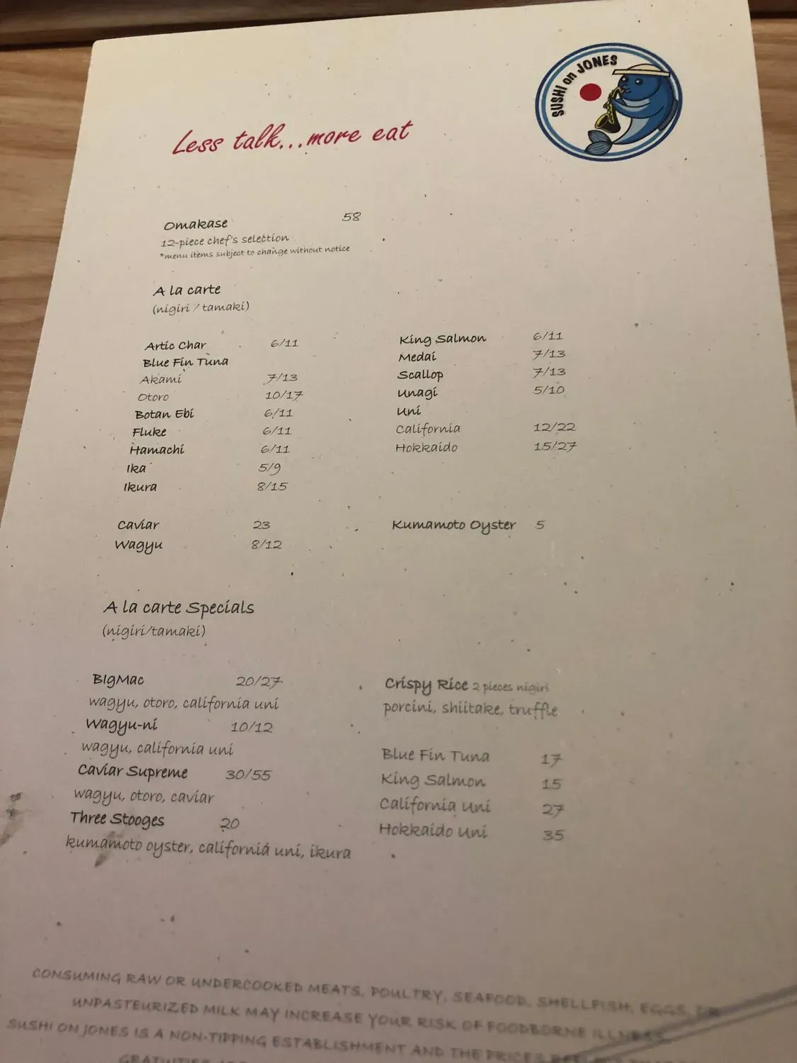 Menu 4