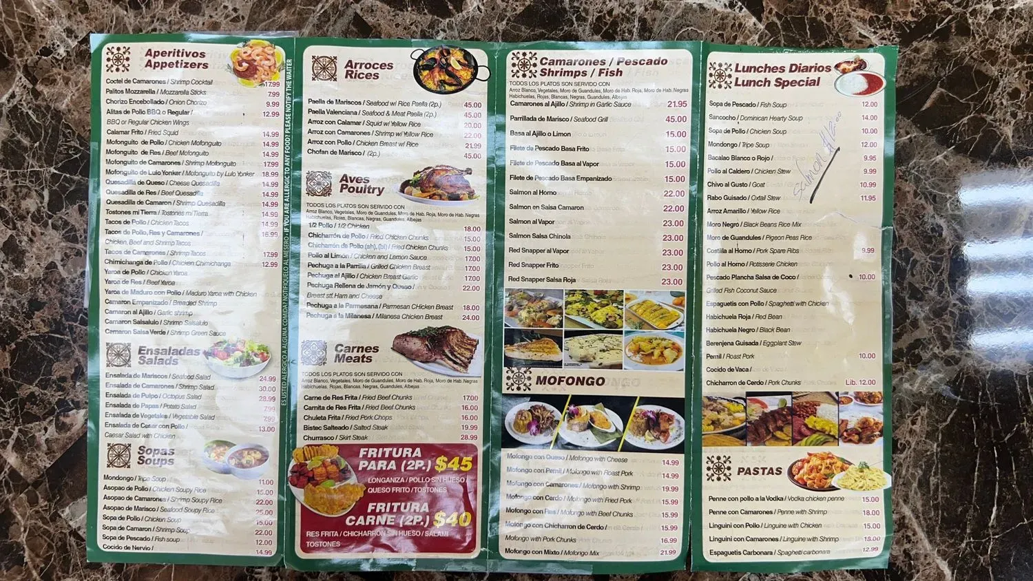 Menu 4