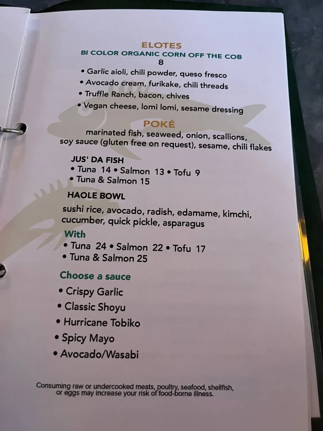 Menu 3