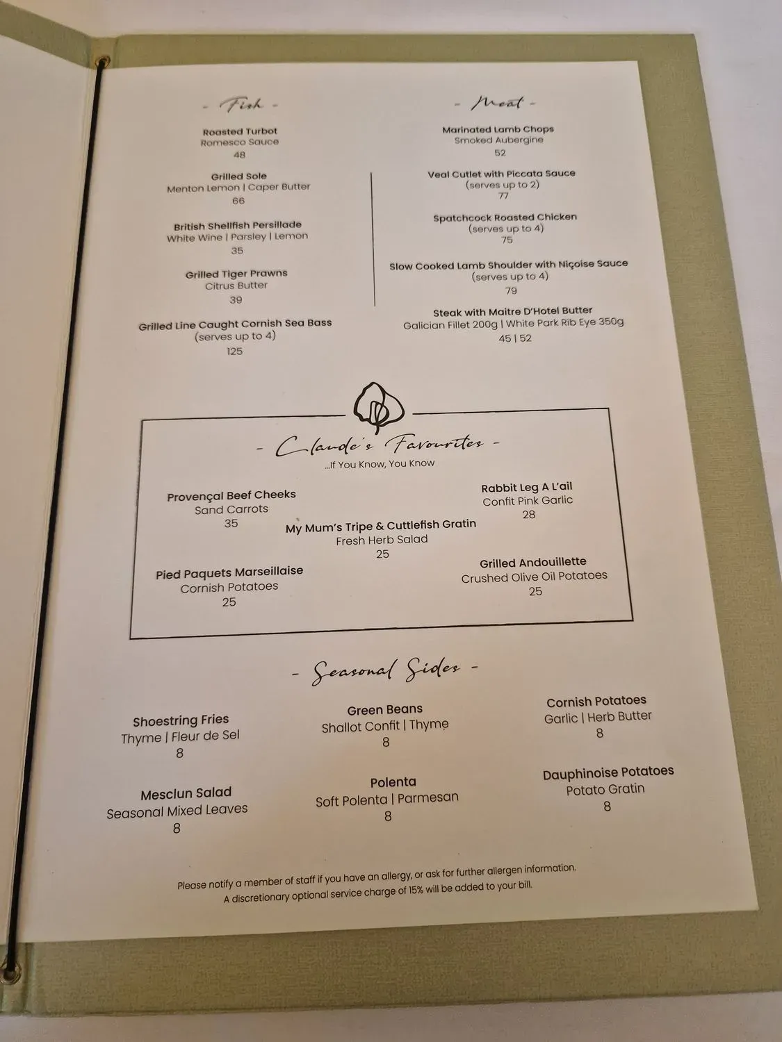 Menu 3