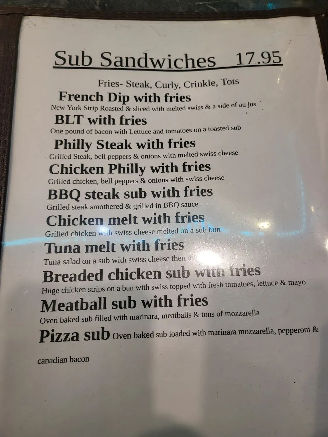 Menu 3