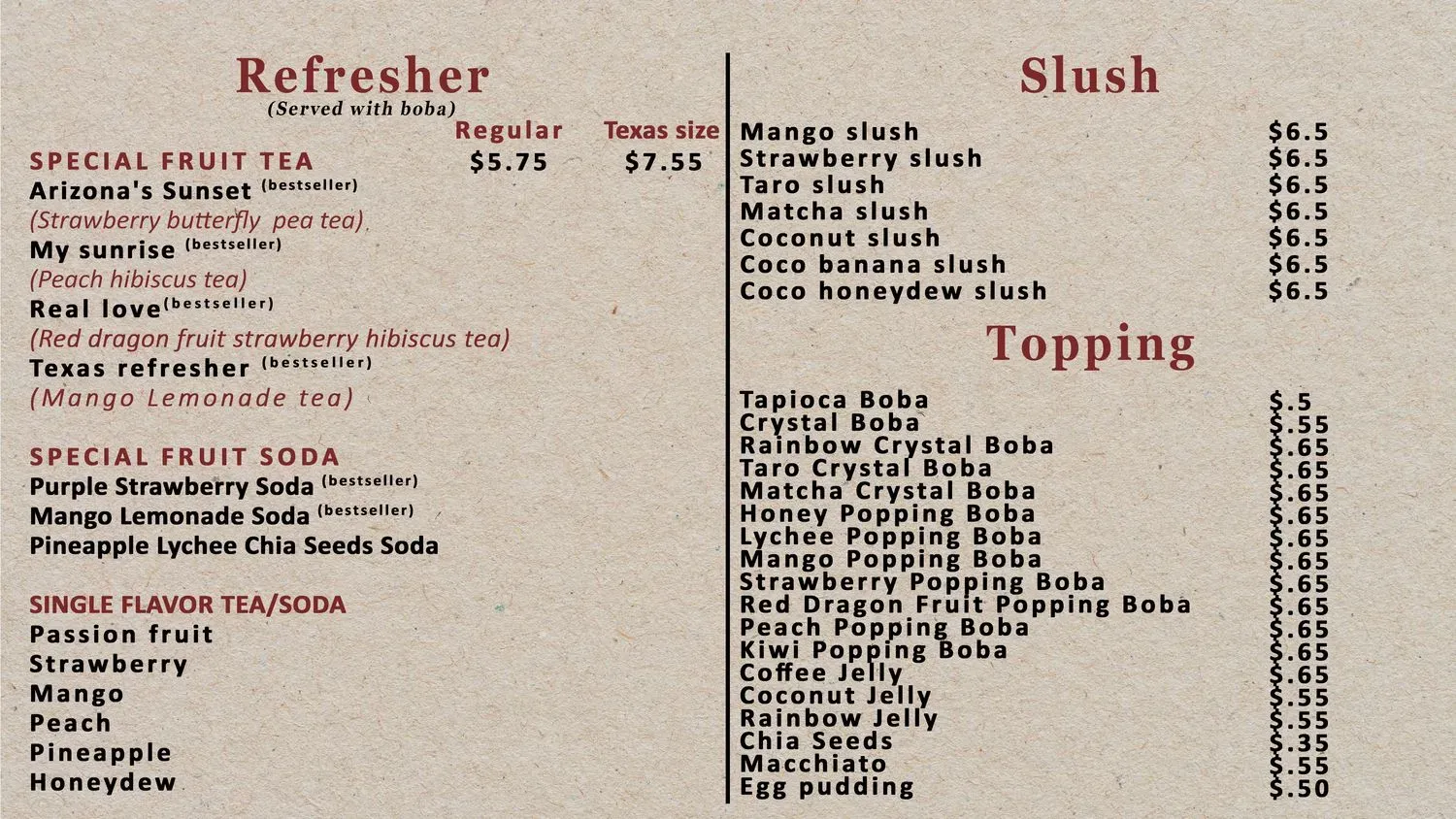 Menu 3