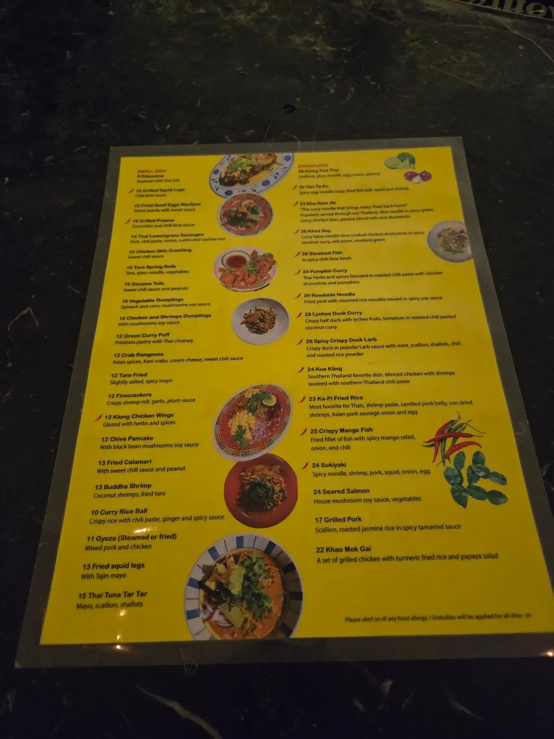 Menu 4