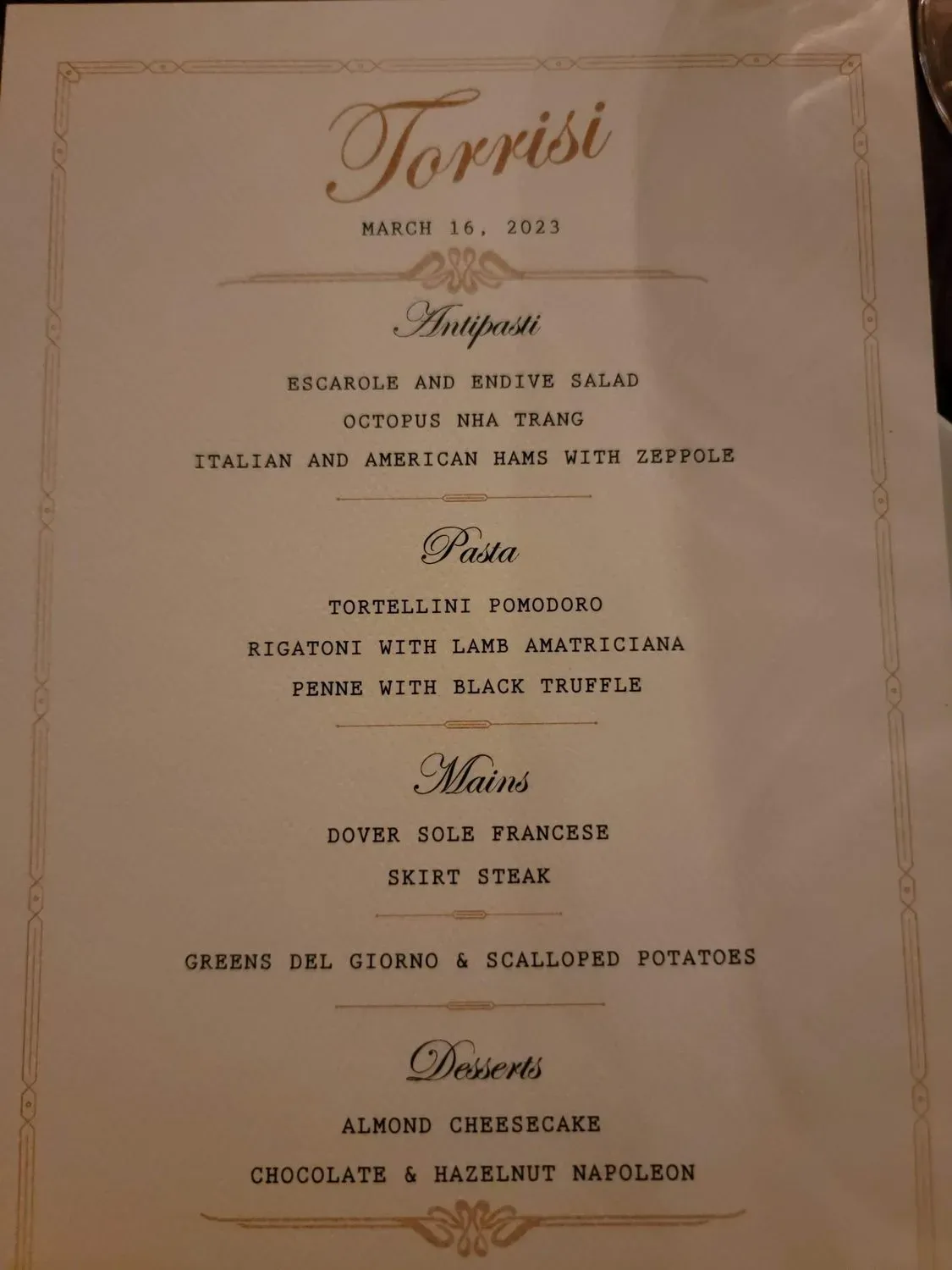 Menu 6