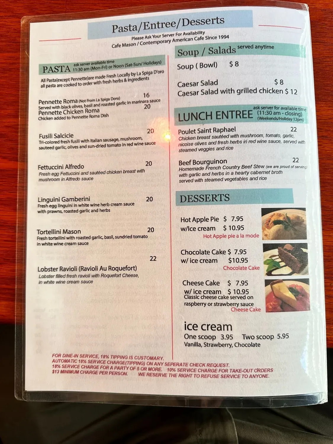 Menu 6