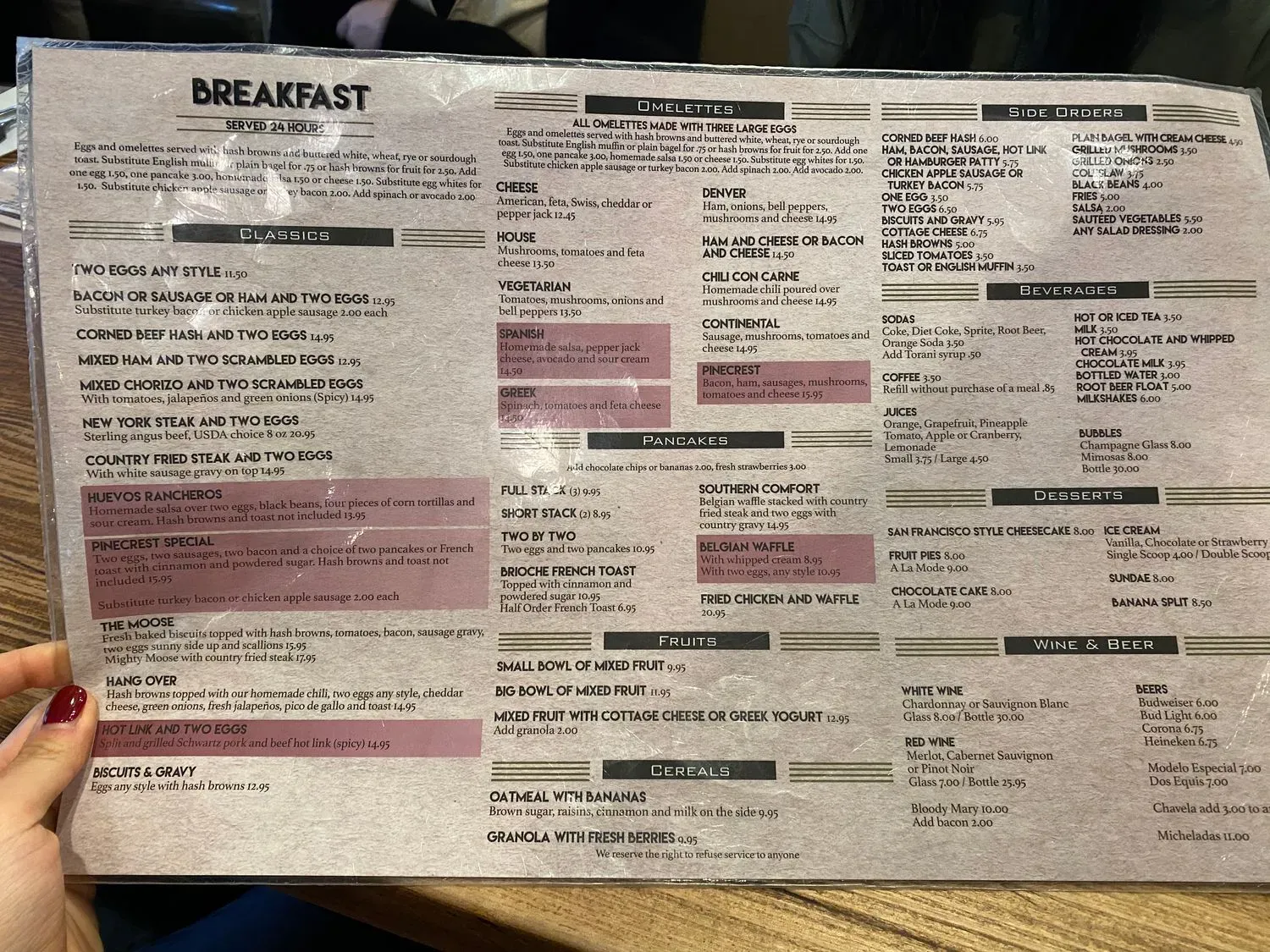 Menu 6