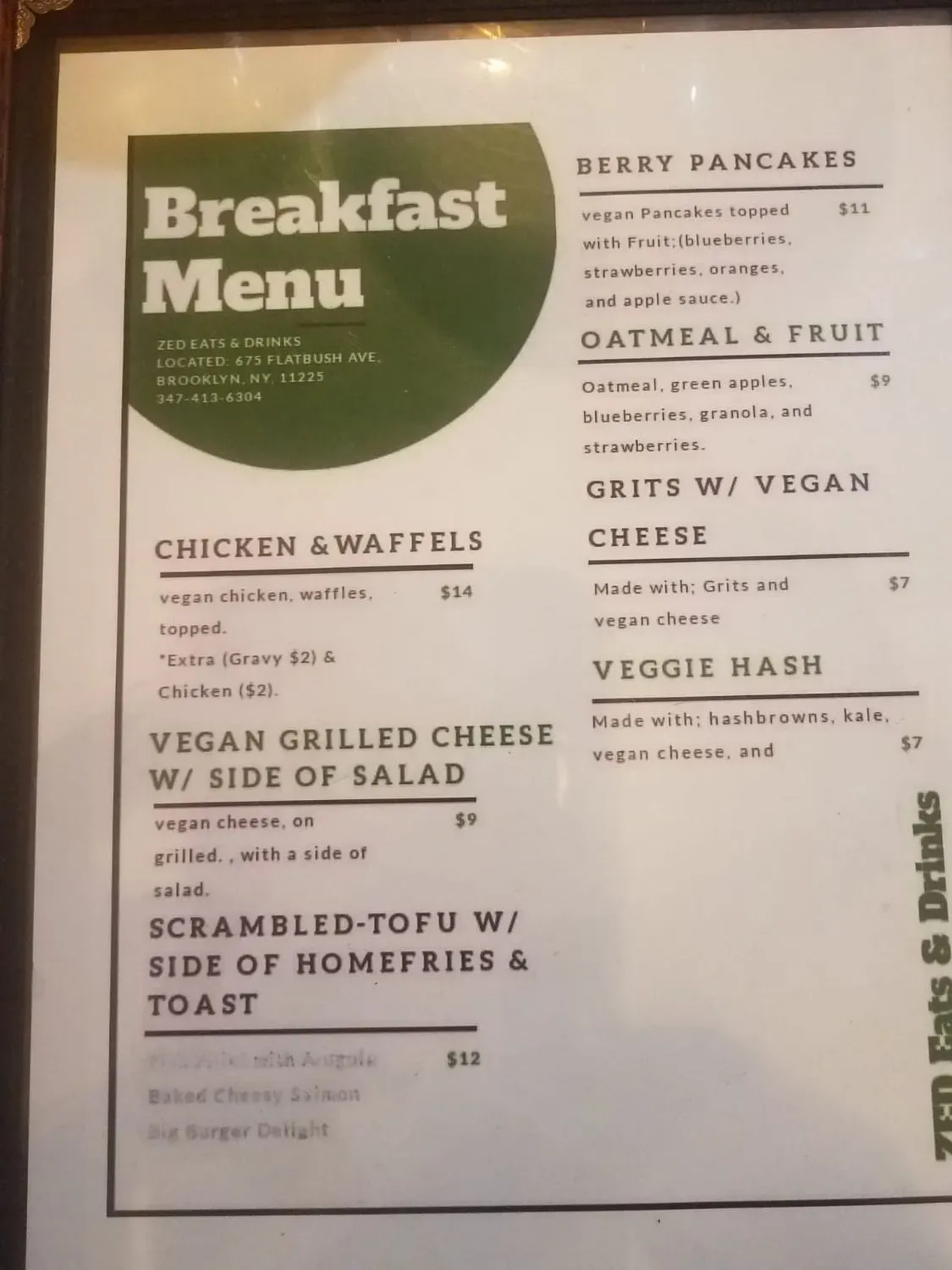 Menu 6