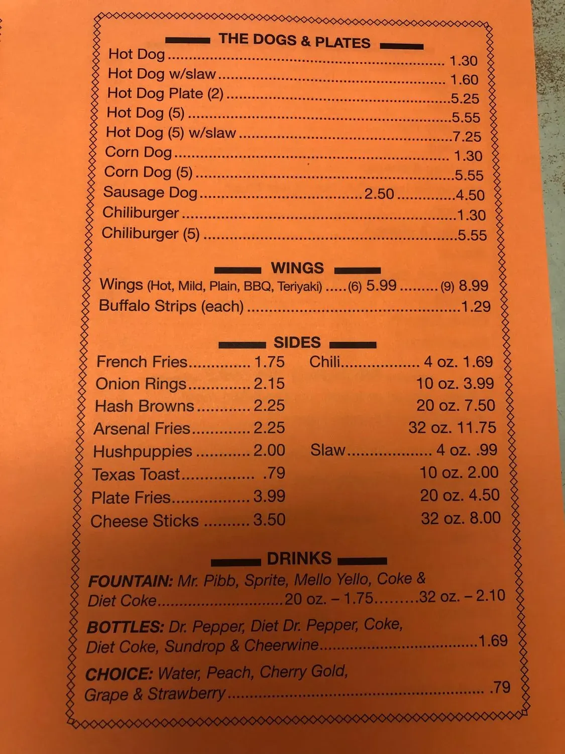 Menu 4