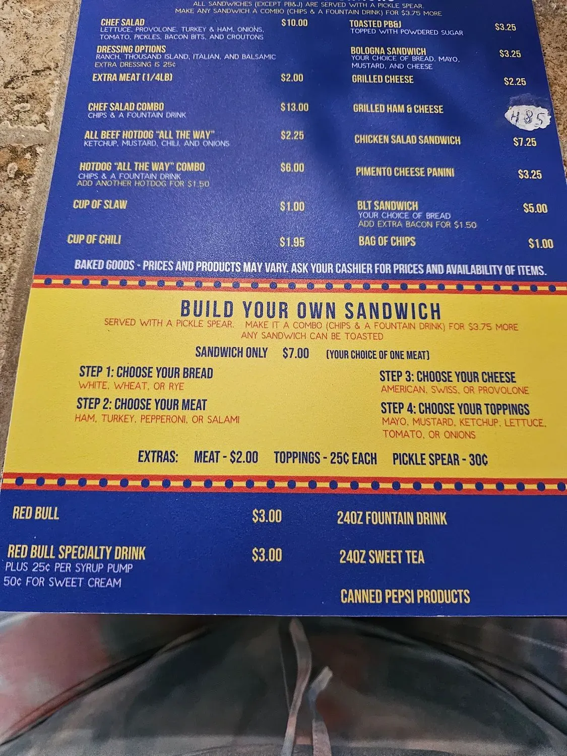 Menu 3