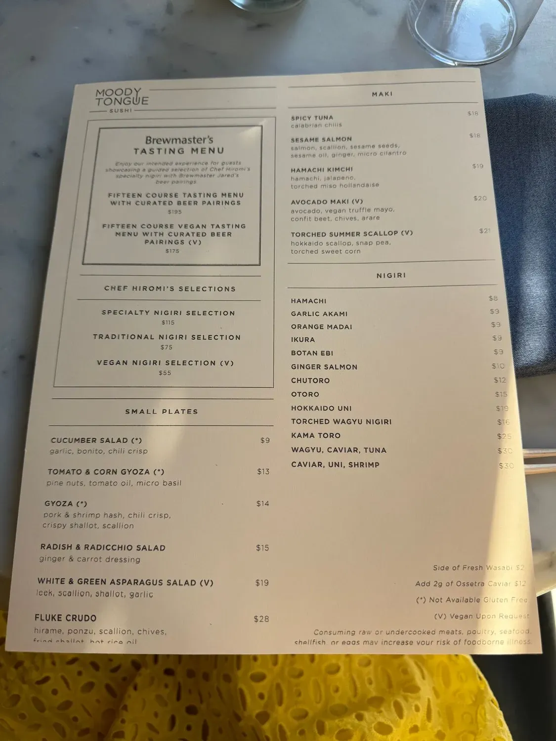 Menu 6