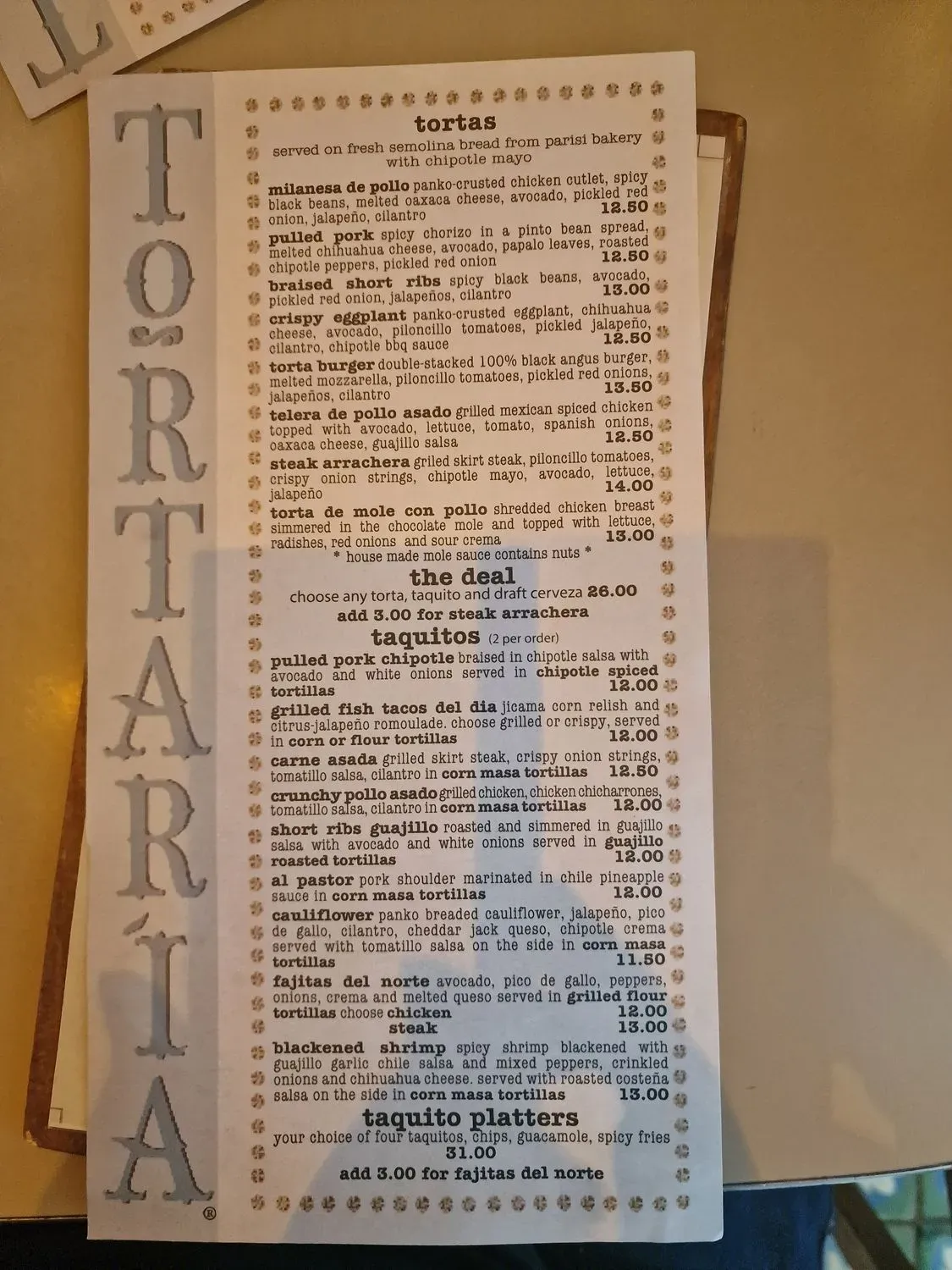 Menu 3