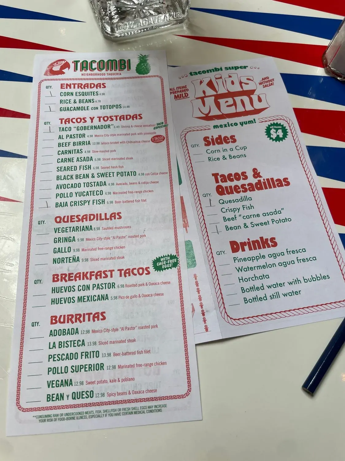 Menu 4