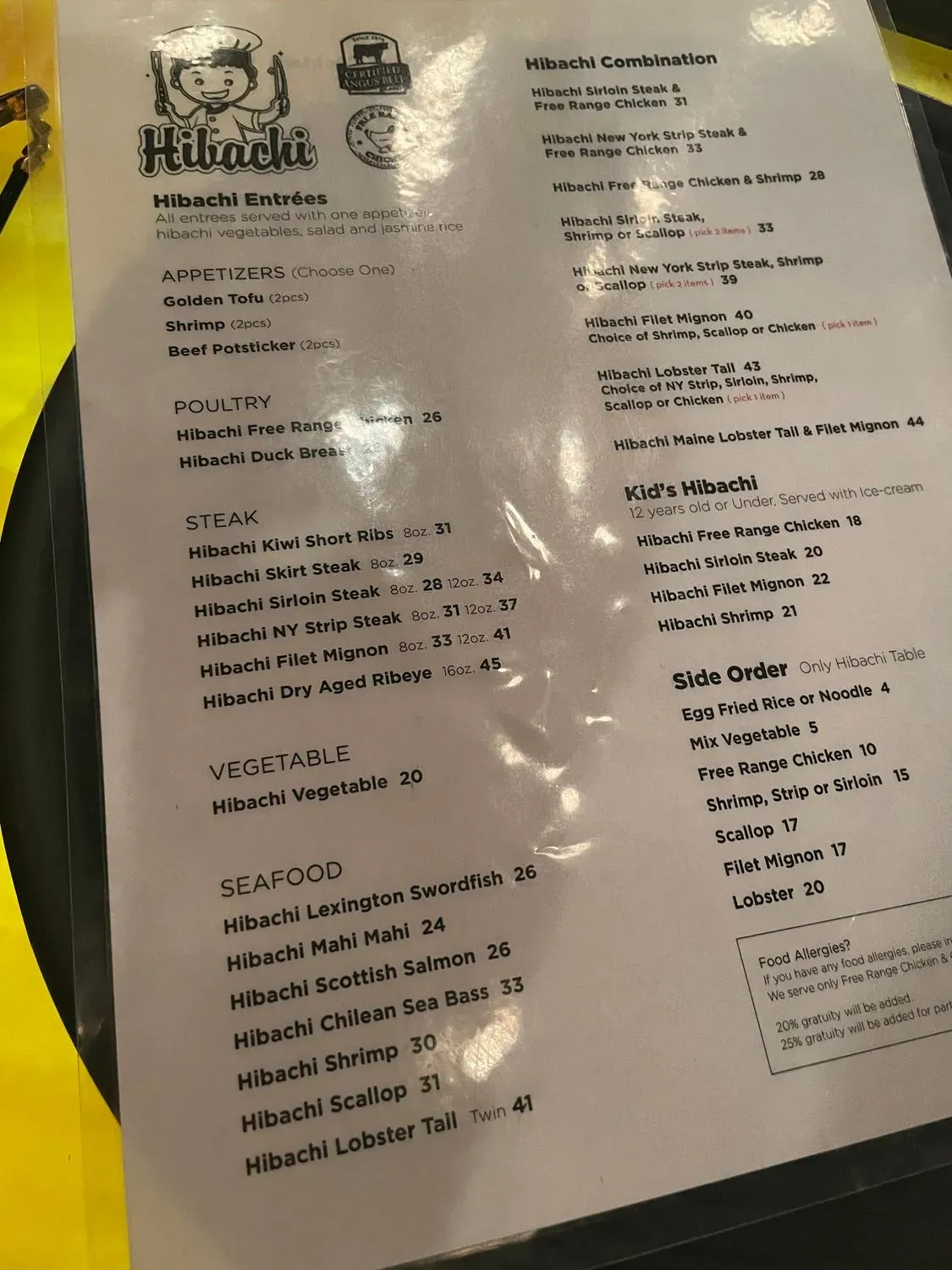 Menu 6