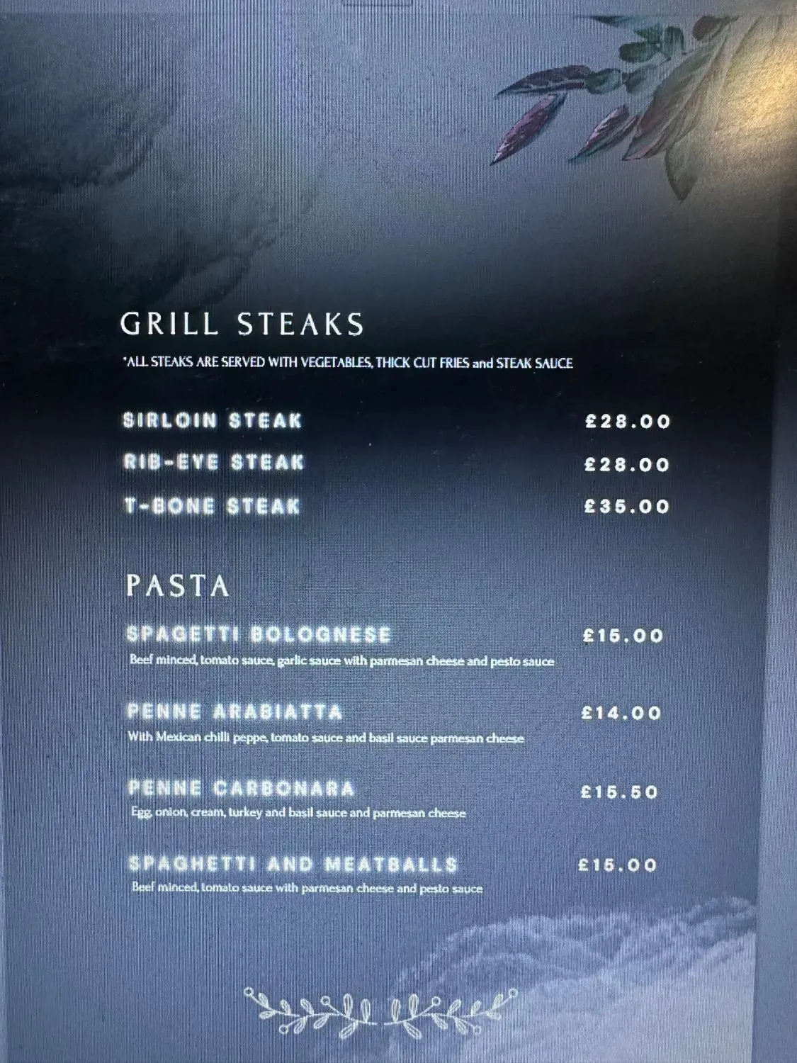 Menu 3