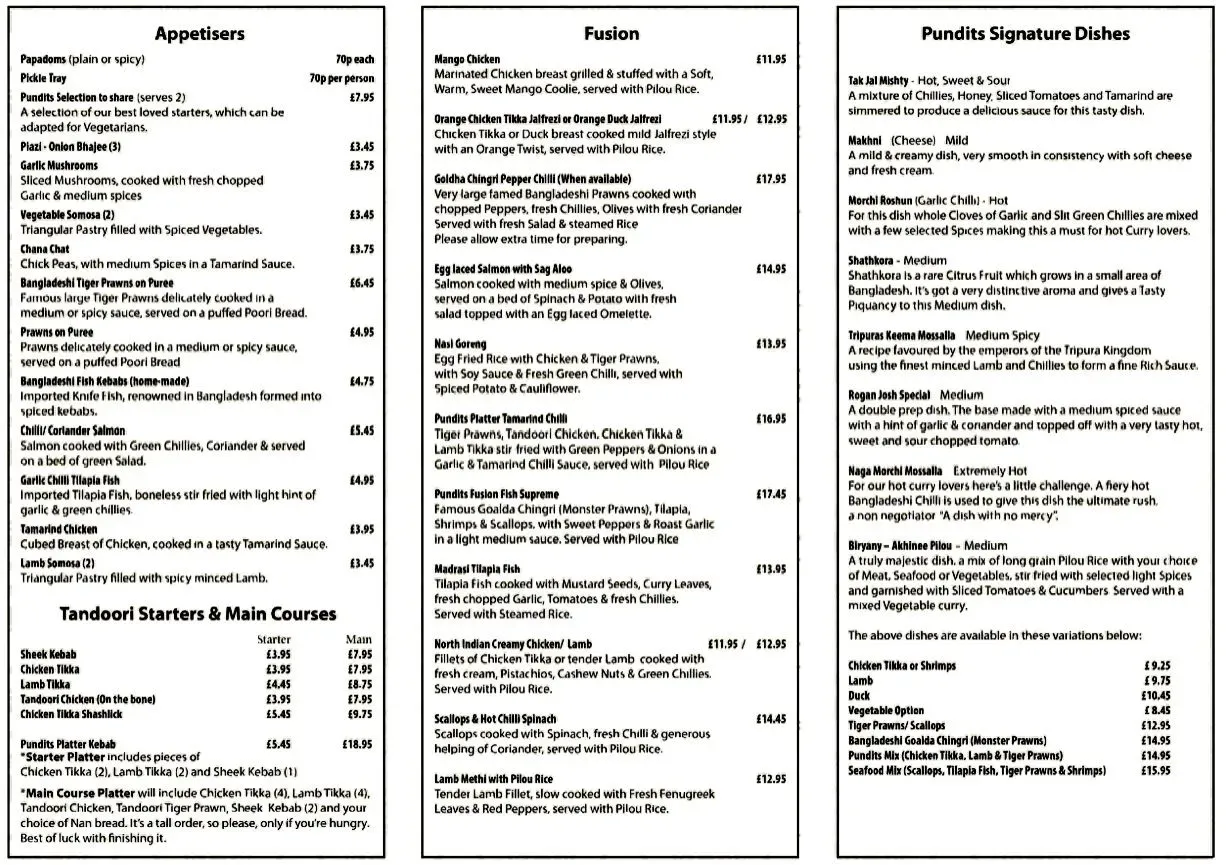 Menu 3