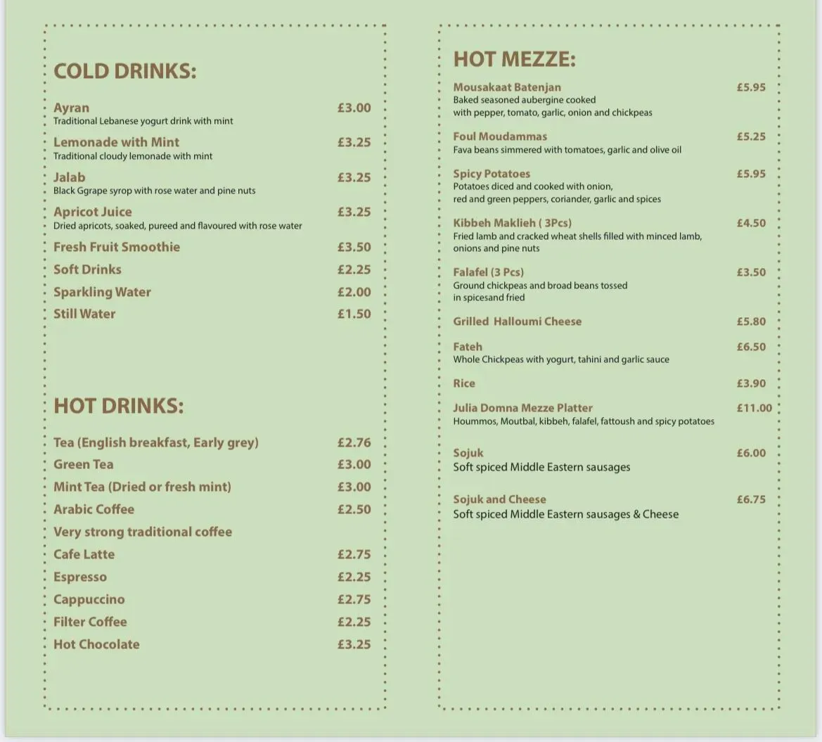 Menu 3