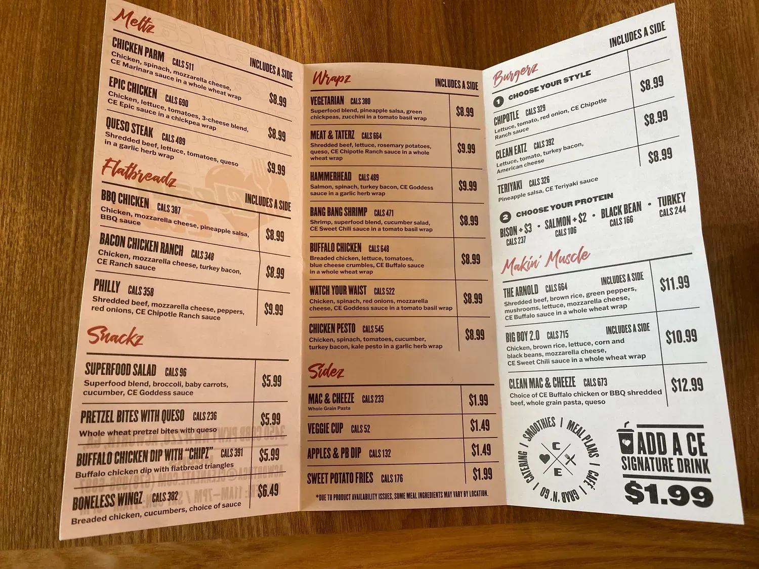 Menu 3