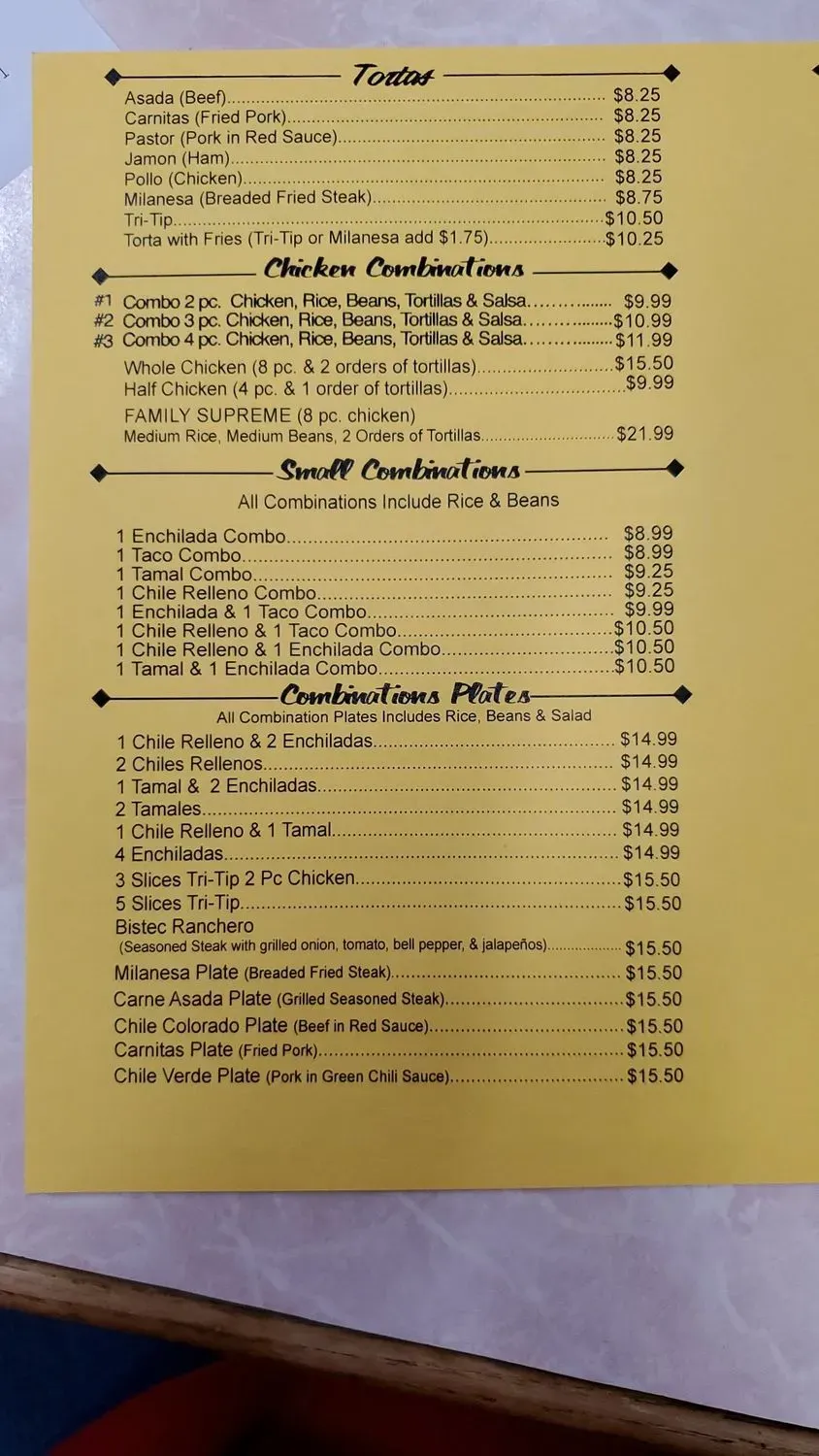 Menu 3