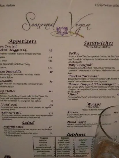 Menu 6