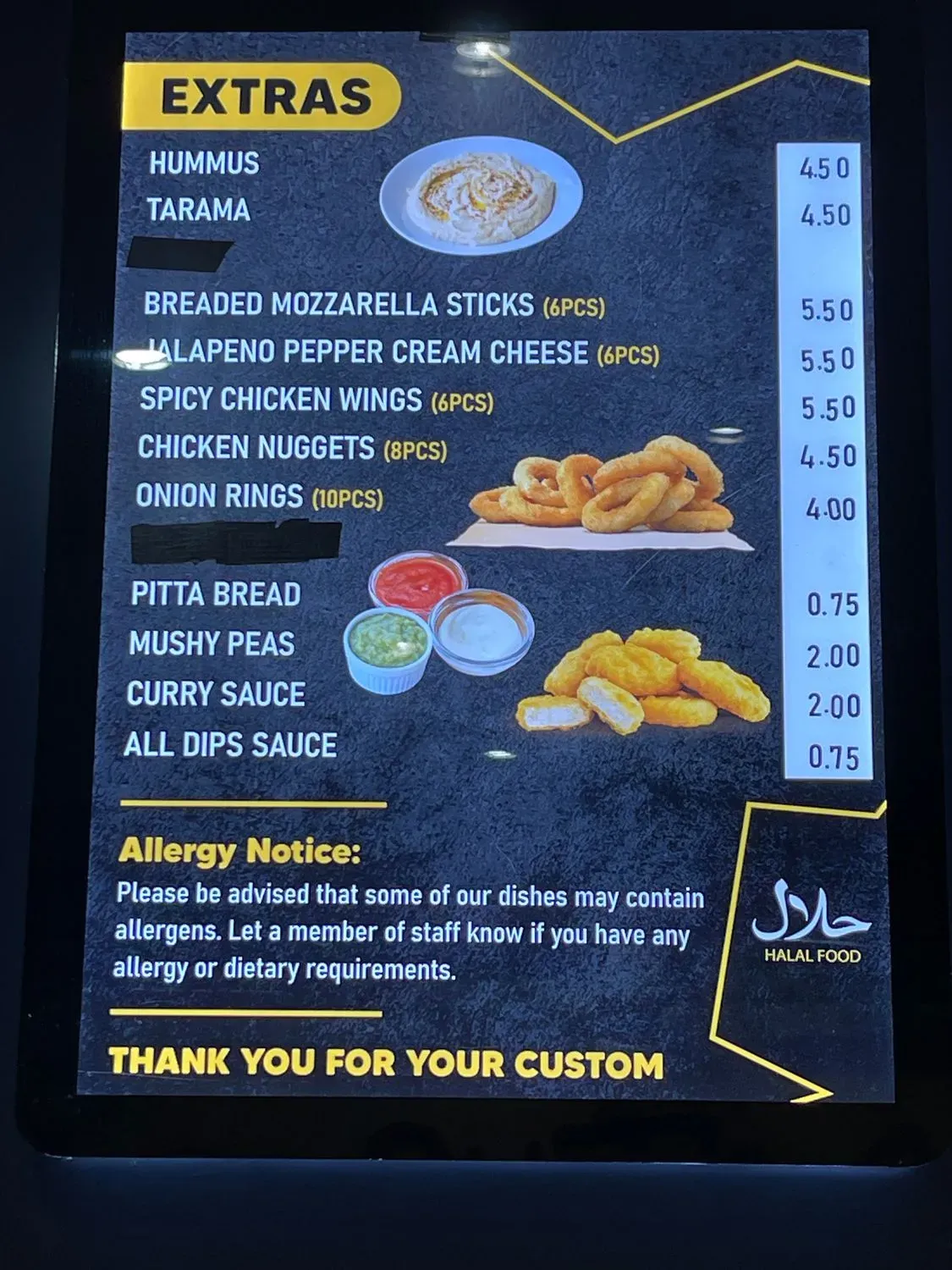 Menu 3