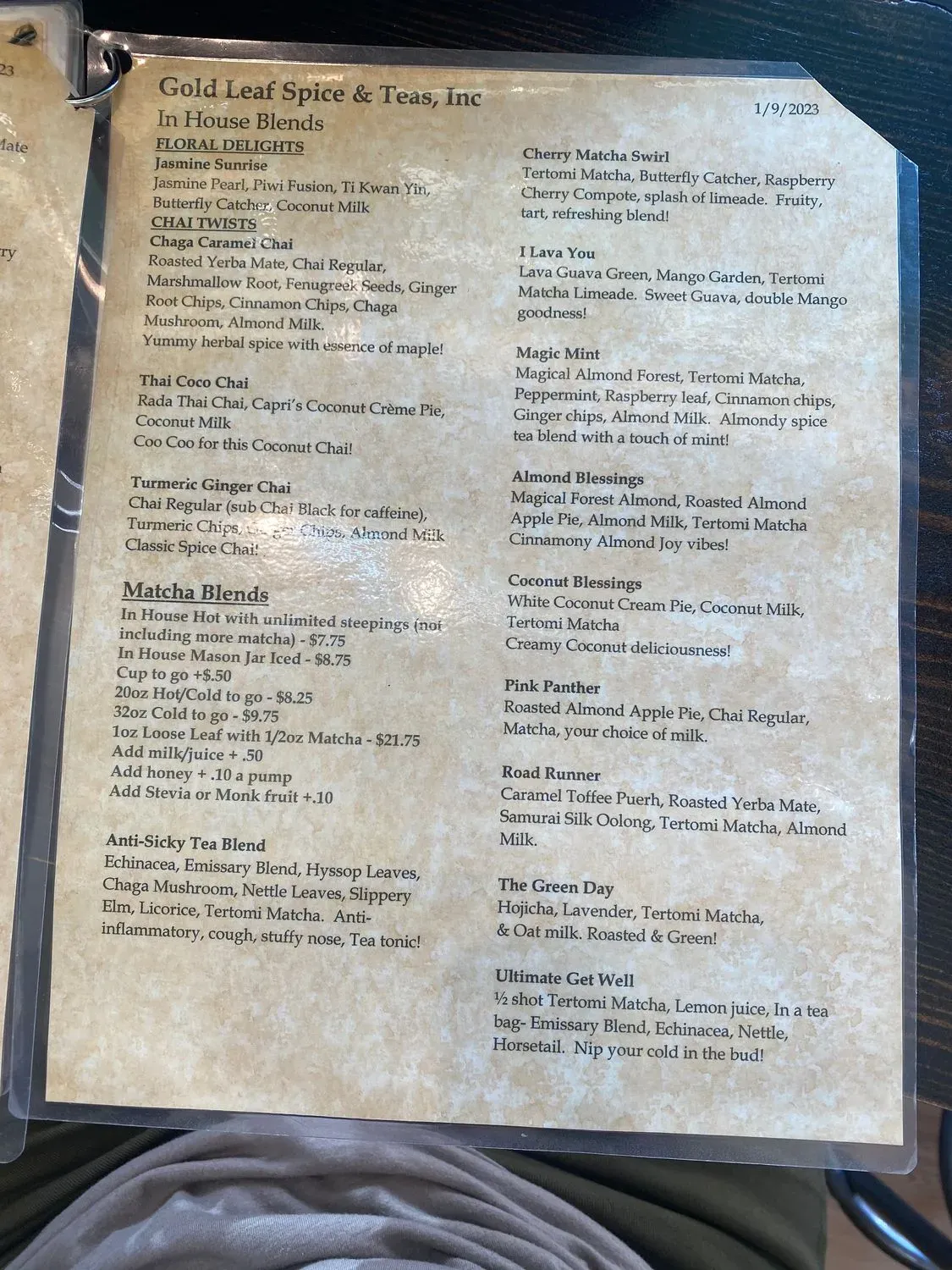 Menu 3