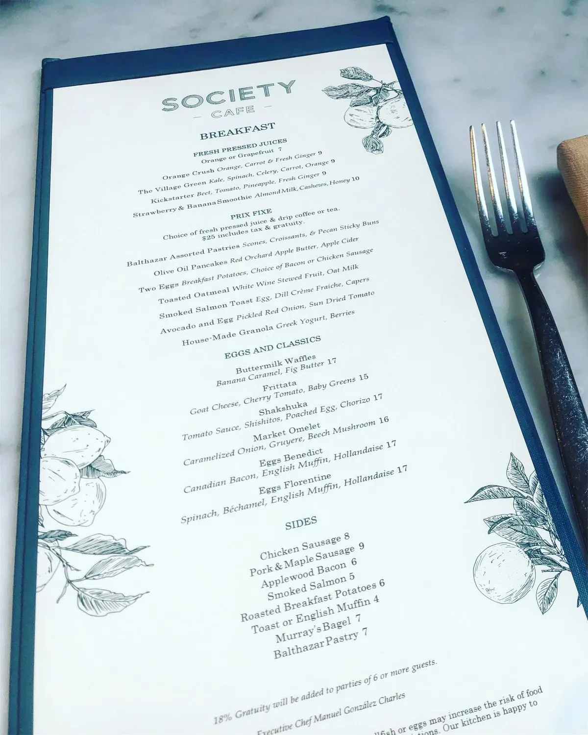 Menu 6