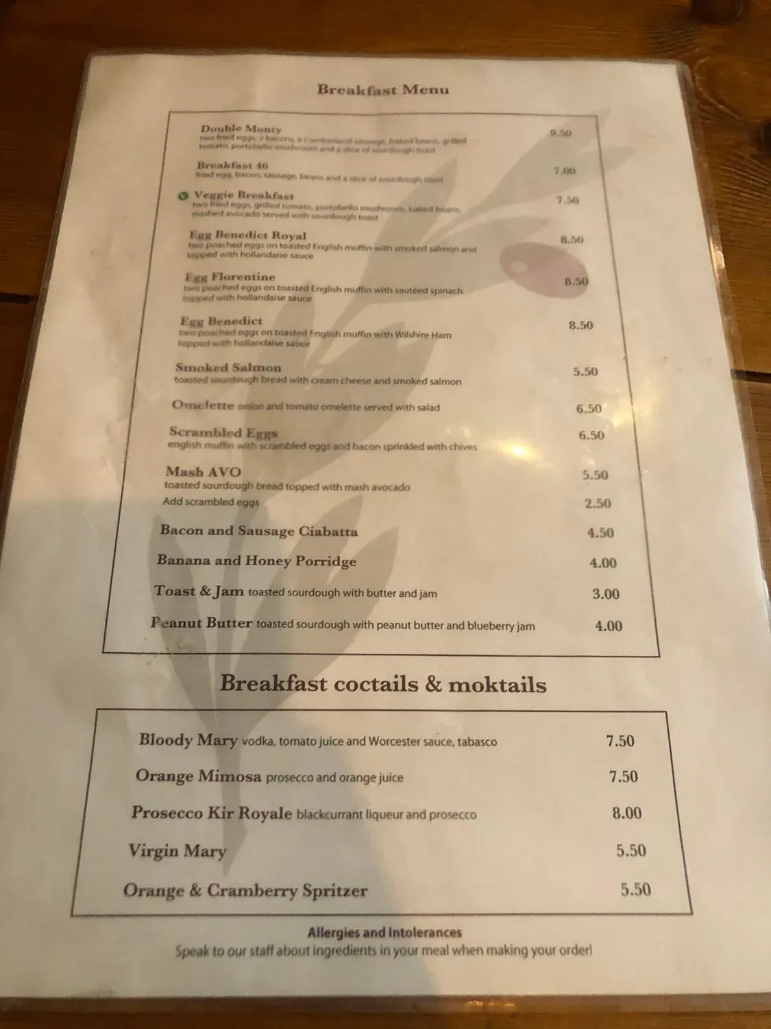 Menu 3