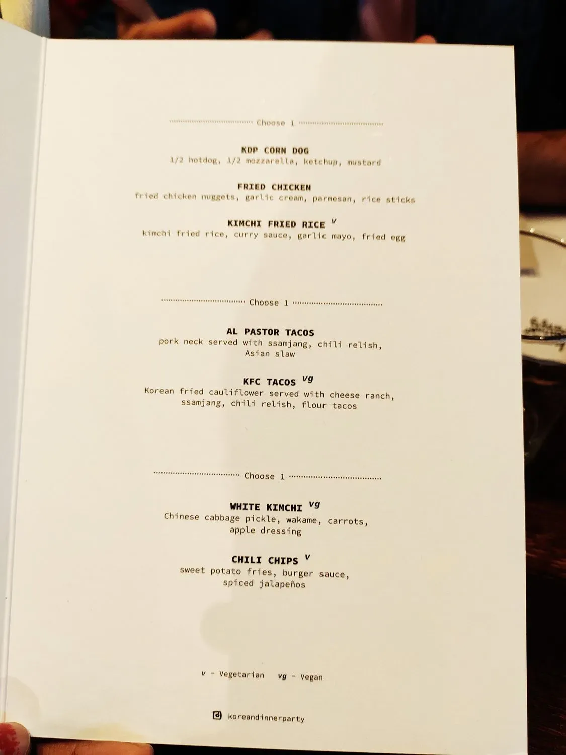 Menu 3