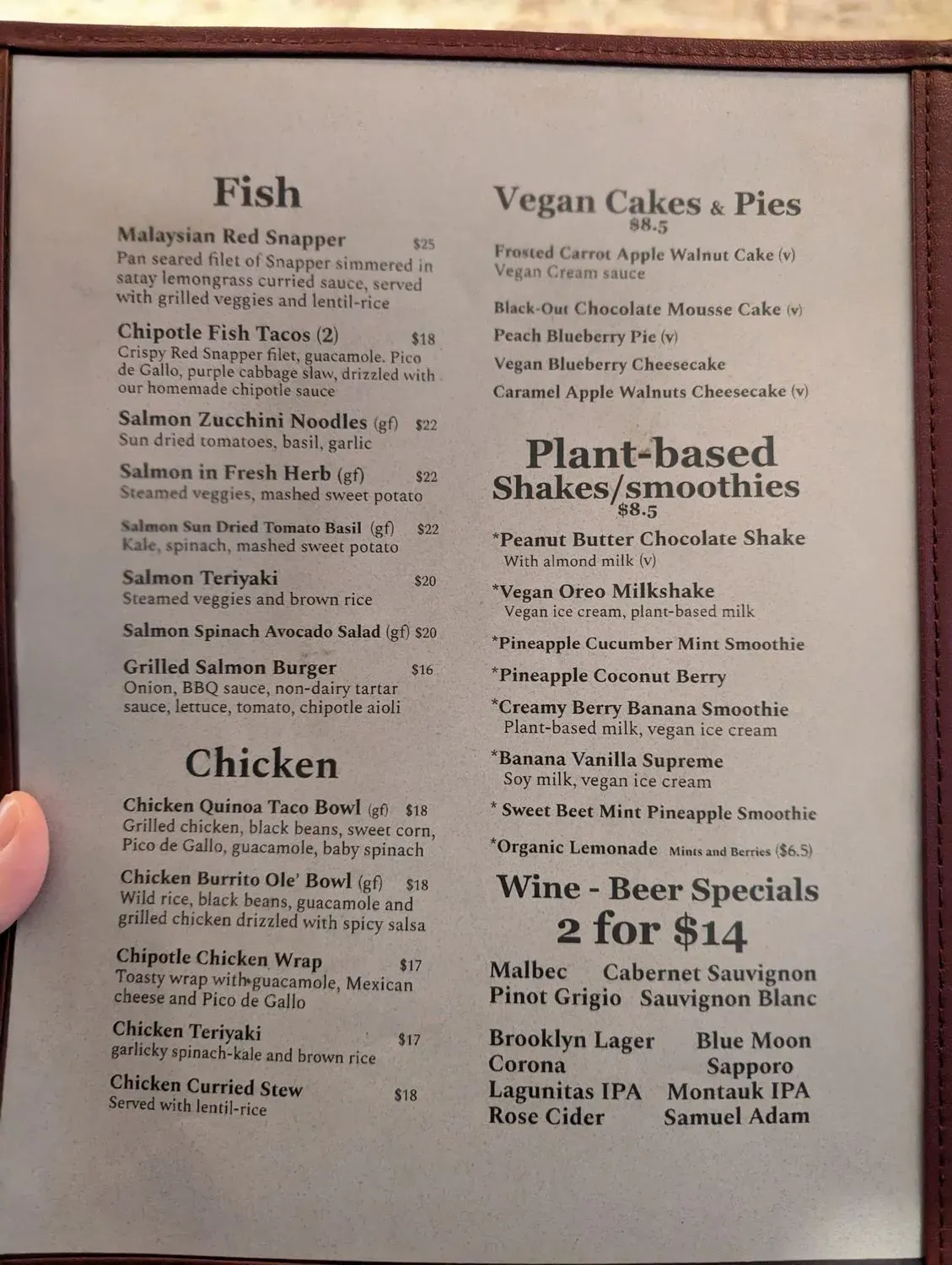 Menu 4