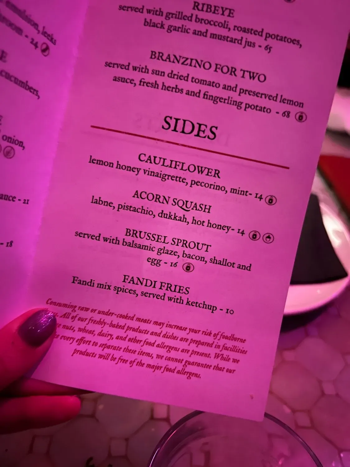 Menu 4