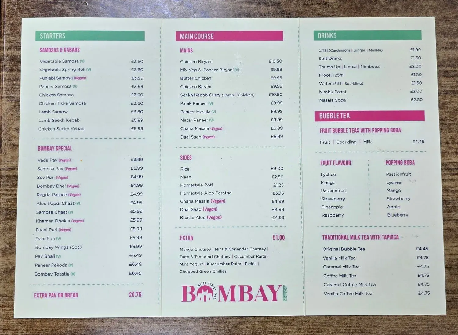 Menu 3