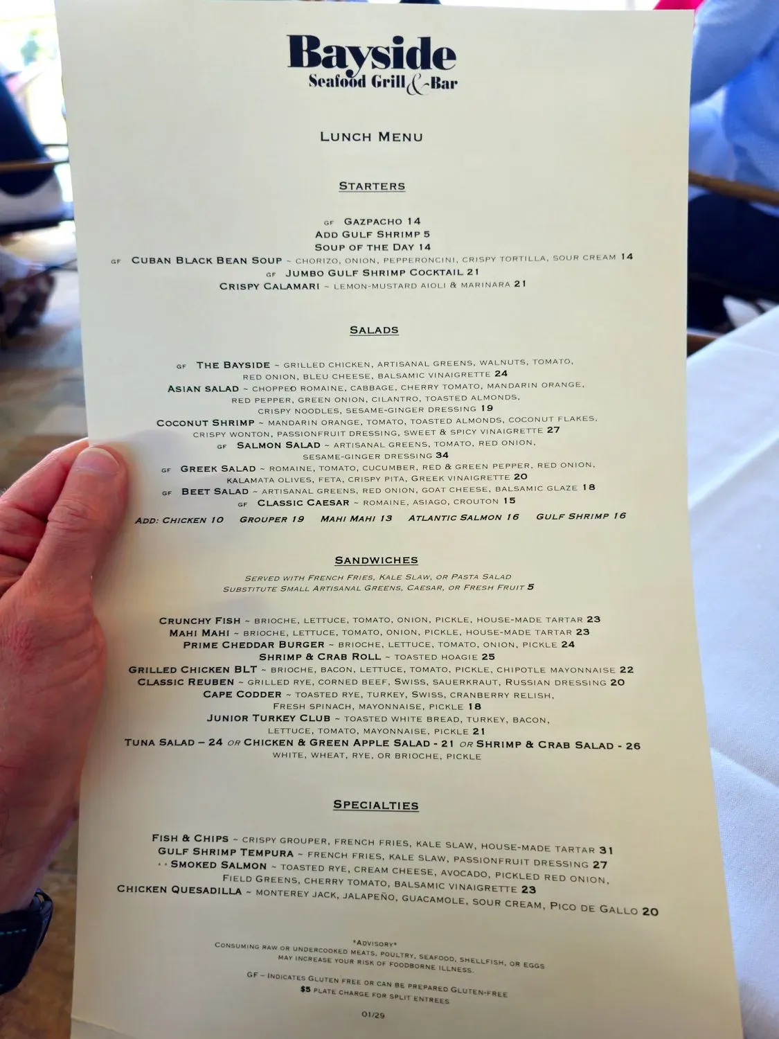 Menu 6