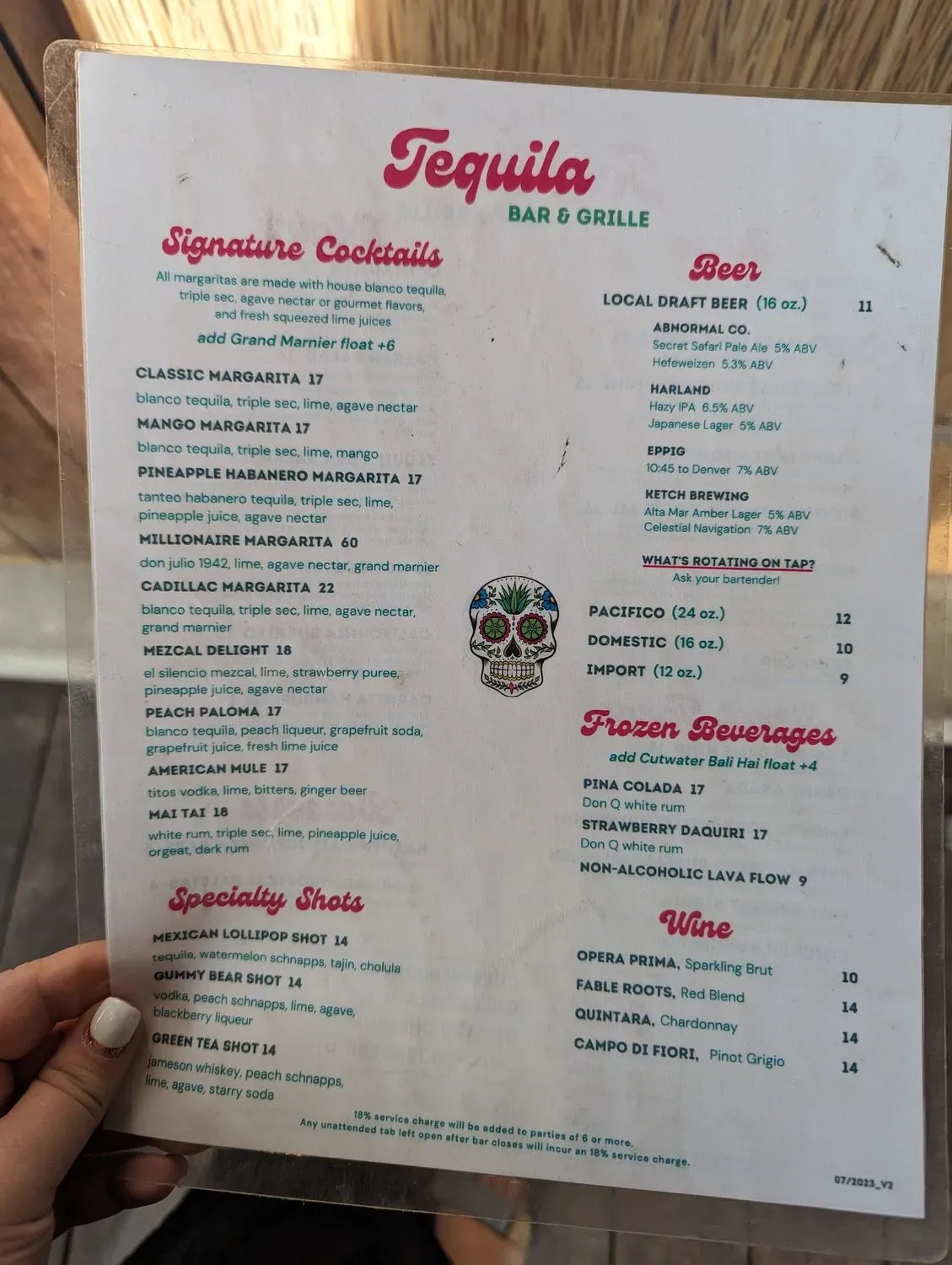 Menu 4