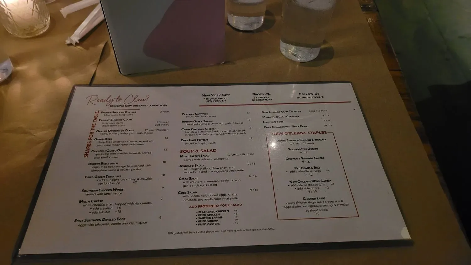 Menu 3