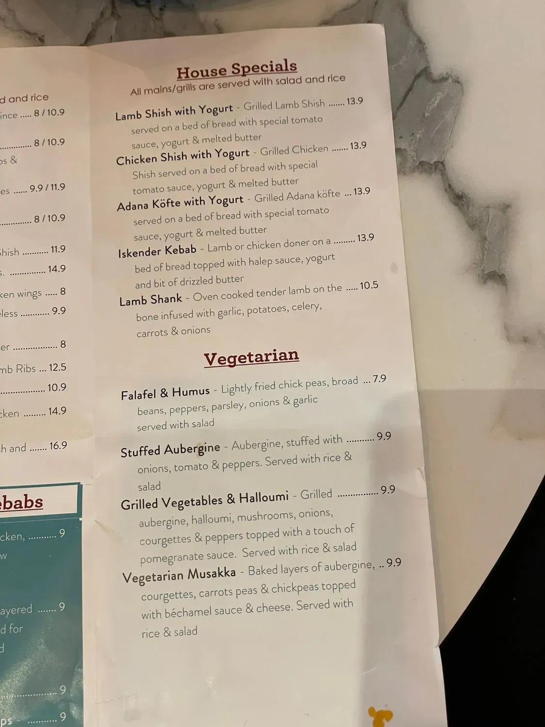 Menu 3