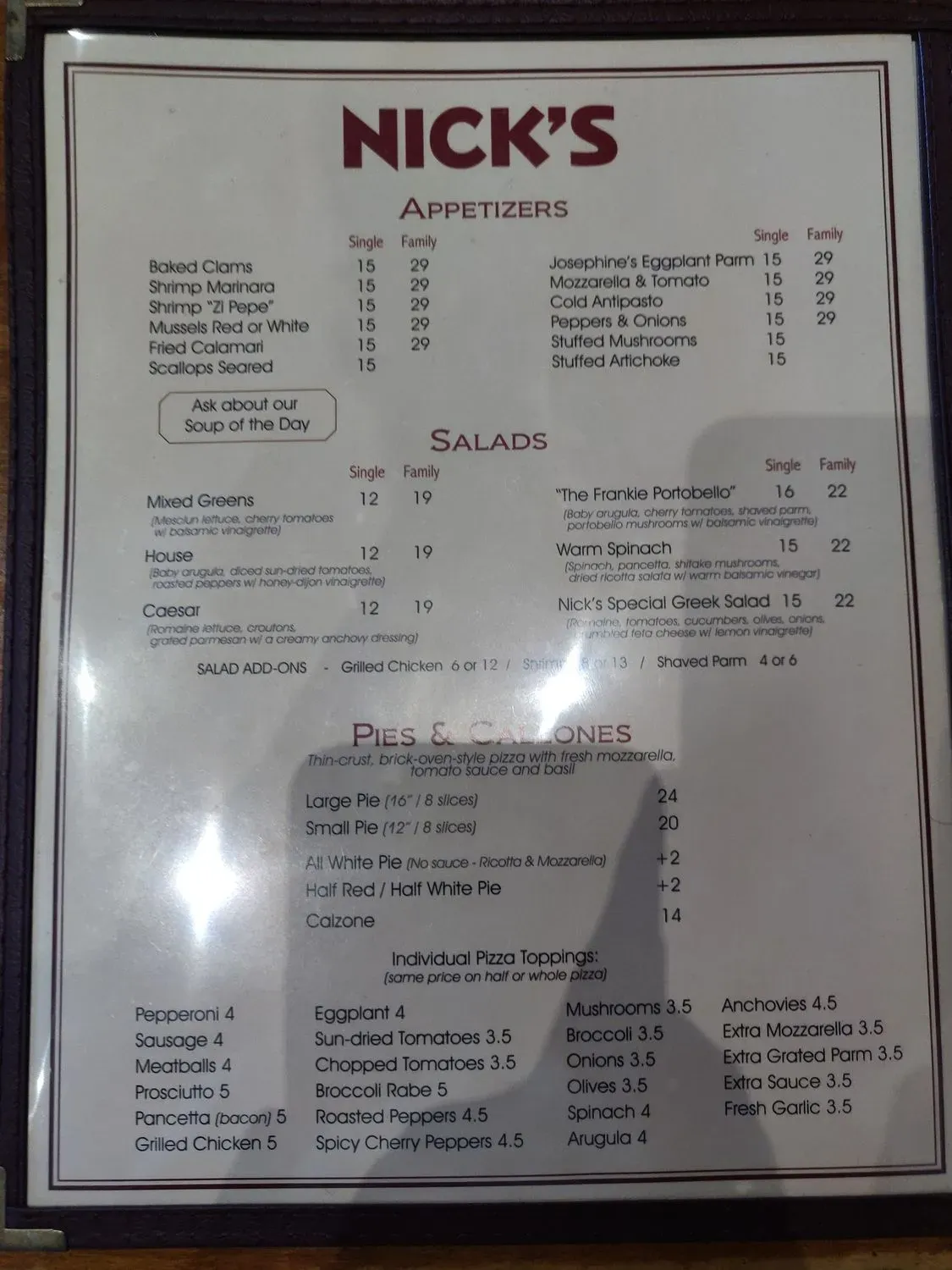 Menu 4